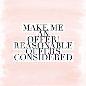 Reasonable Offers Being Accepted